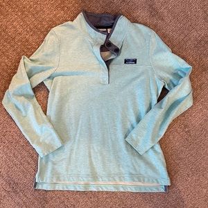 LL Bean Rugby style long sleeve shirt